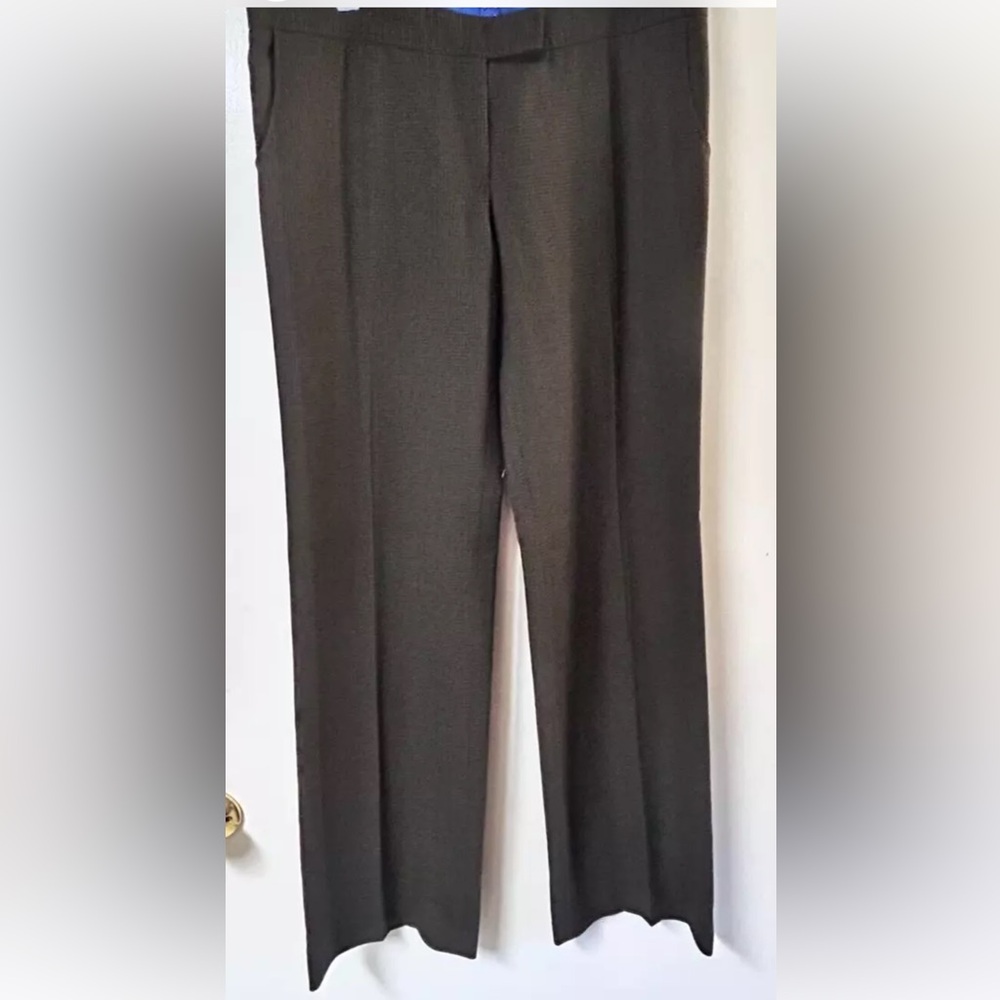 Stella McCartney Lama Wool Wide Leg Trousers Size 44 U.S. 8-10